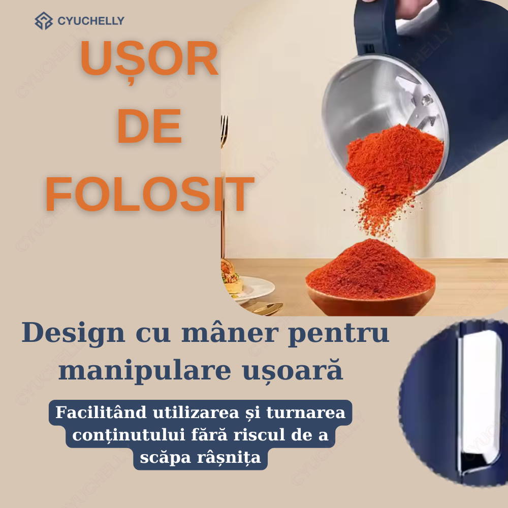 RESIGILAT - Măcinător Electric Multifuncțional